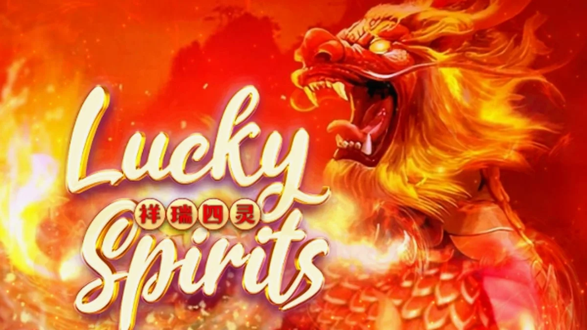 Tampilan layar permainan slot Lucky Spirits dengan tema mistis yang memukau