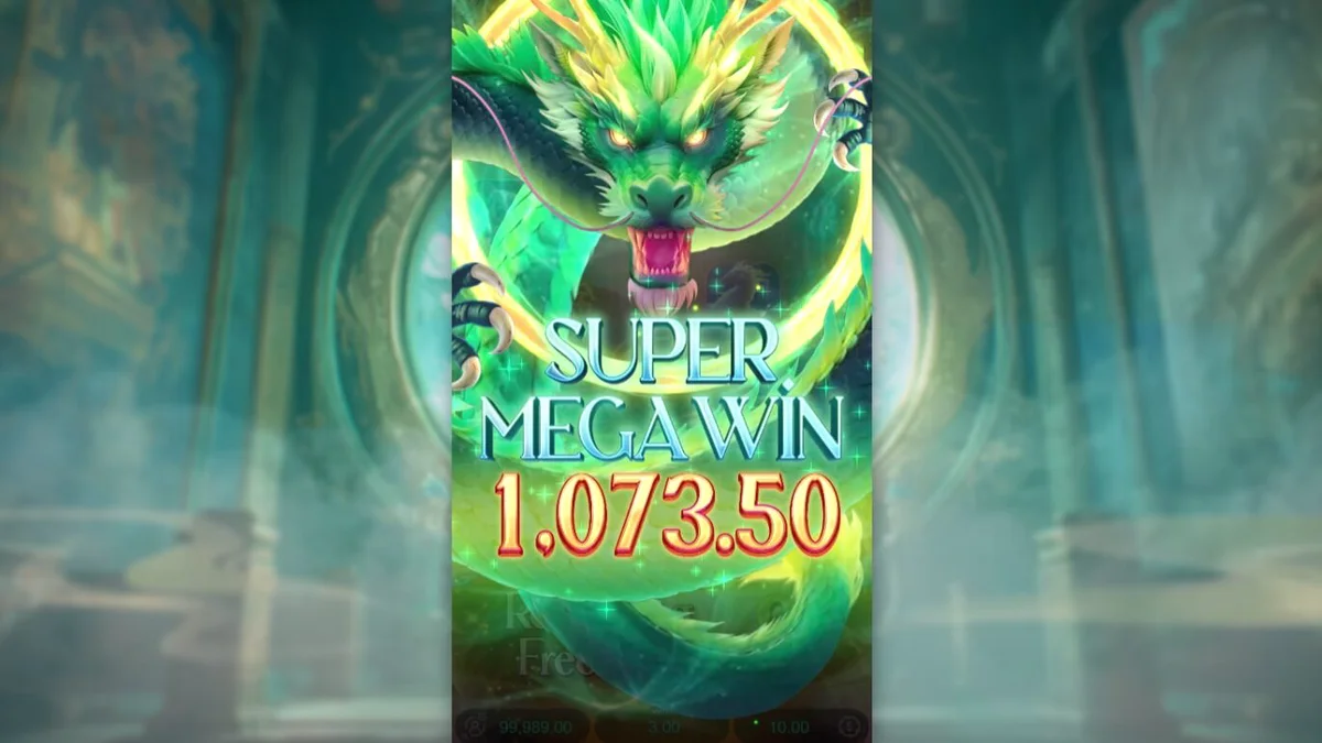 Tampilan visual slot Mythical Guardians dengan tema mitologi Tiongkok